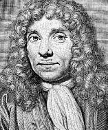Drawing of van Leeuwenhoek.